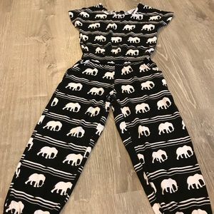 Ava Sky girls Romper, size 6